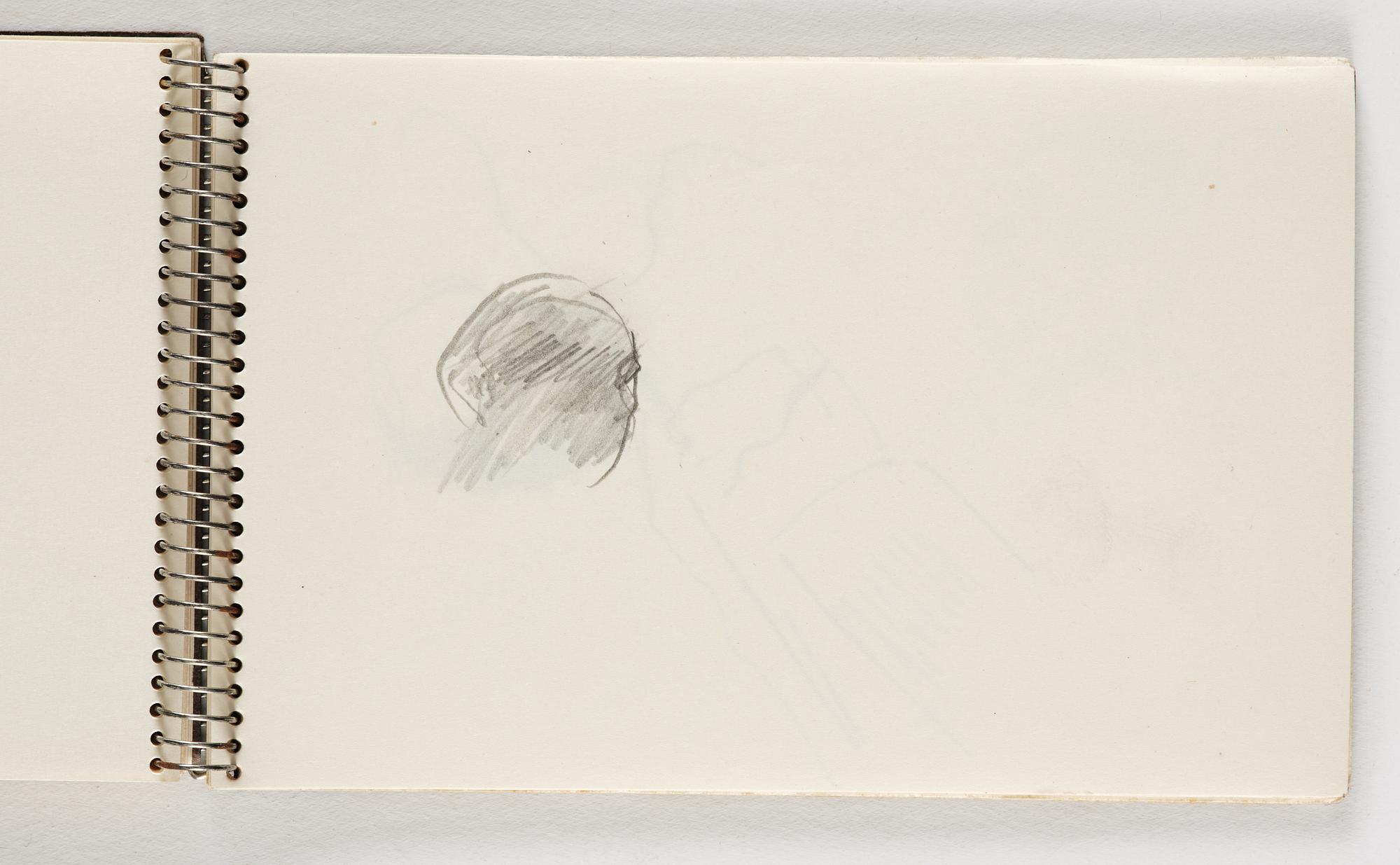 Lotte Laserstein, 10 små skissblock med teckningar.