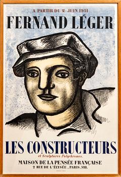 Fernand Léger, a printed poster edition 800.