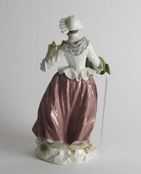 FIGURIN, porslin, Meissen, 18/1900-tal.
