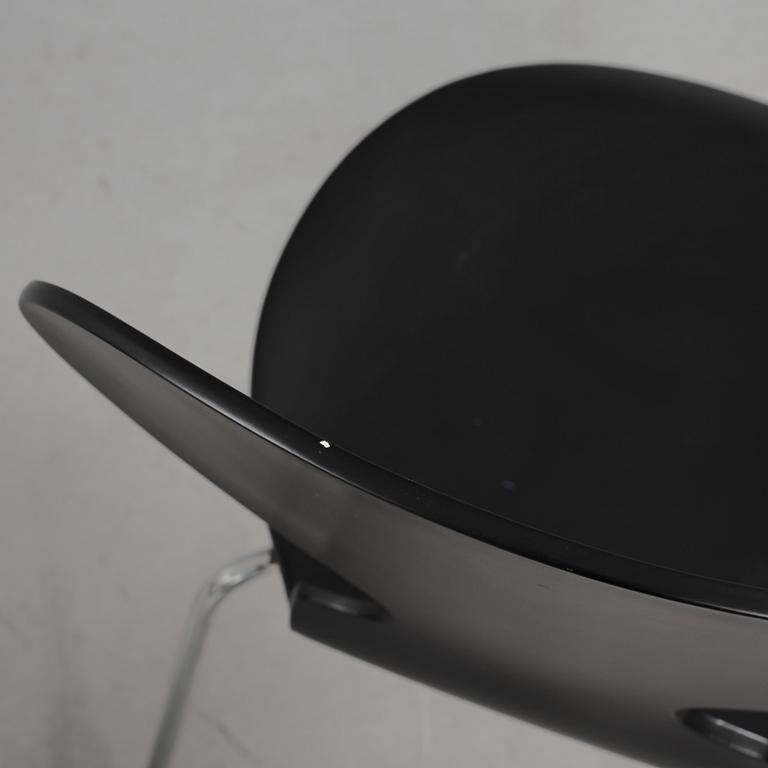 STOLAR, 6 st, "Myran", Arne Jacobsen, Fritz Hansen, 1978 och 1980.