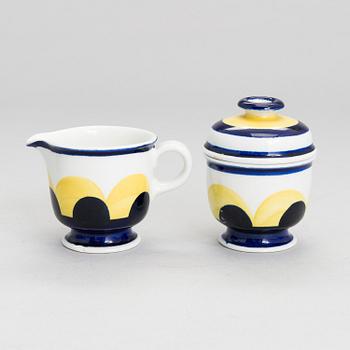 ANJA JUURIKKALA, KAFFESERVIS, 'Paju', 17 delar, signerad AIJ Arabia, 1900-talets andra hälft.