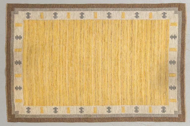 MATTA, rölakan, monogramsignerad IS (Ingegerd Silow). Ca 200 x 134 cm.