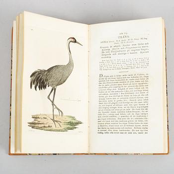 With 72 hand-colored engraved zoological plates.