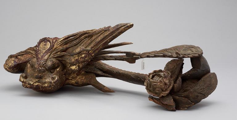 DEKORELEMENT, enligt uppgift från palats i Jakarta, 1800-tal.