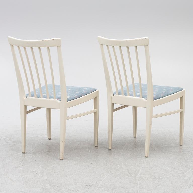 Carl Malmsten, dining group, 7 pieces, "Herrgården", Åfors, second half of the 20th century.