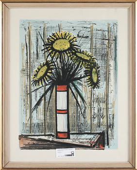 Bernard Buffet · BERNARD BUFFET, färglitografi. Osignerad.