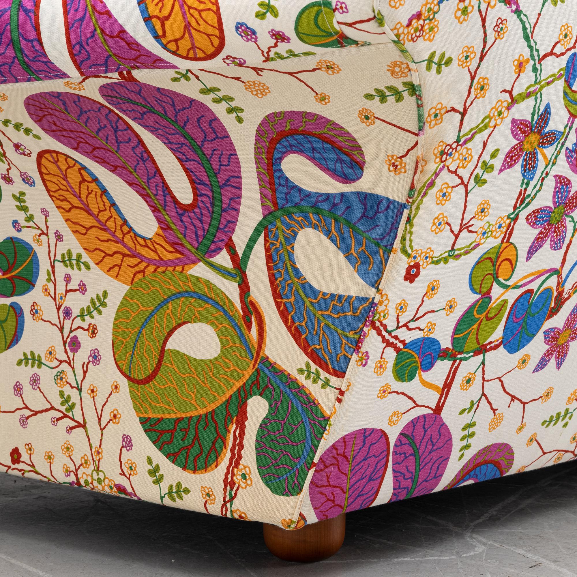 Josef Frank, soffa, "Liljevalchssoffan", Firma Svenskt Tenn.