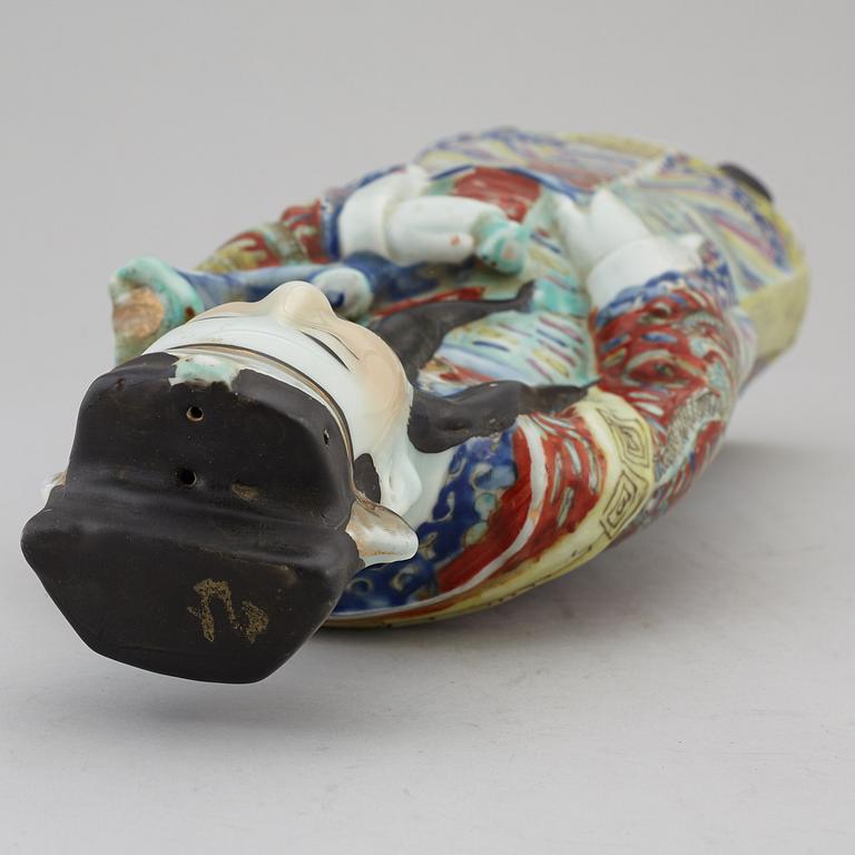 FIGURIN/SKULPTUR, porslin. Kina, 1900-tal.