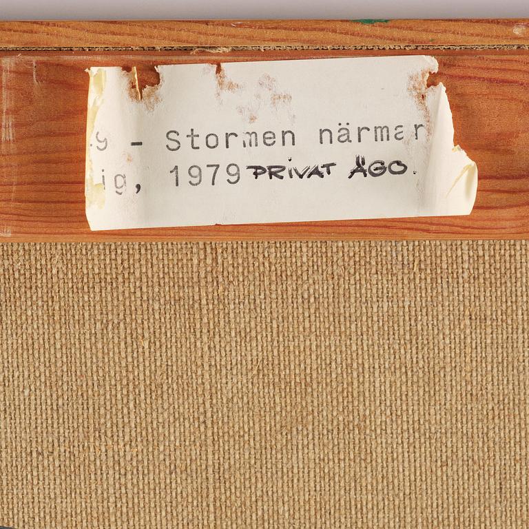 Ulf Trotzig, "Stormen närmar sig".