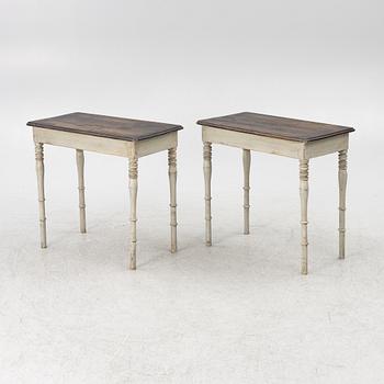 Bord, ett par, 1800-tal.