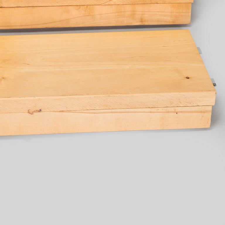 sänky, malli 130, Artekin piirustuskonttori, O.Y Huonekalu- ja Rakennustyötehdas A.B. 1950-luvun alku.