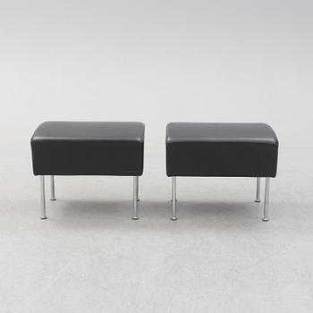 GUNILLA ALLARD, fotpallar, ett par, "Cinema", Lammhults, 1995.