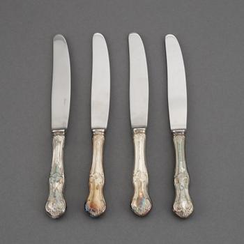 43 pieces silver flat ware 'Patricia' MEMA, Lidköping, 1978-79.