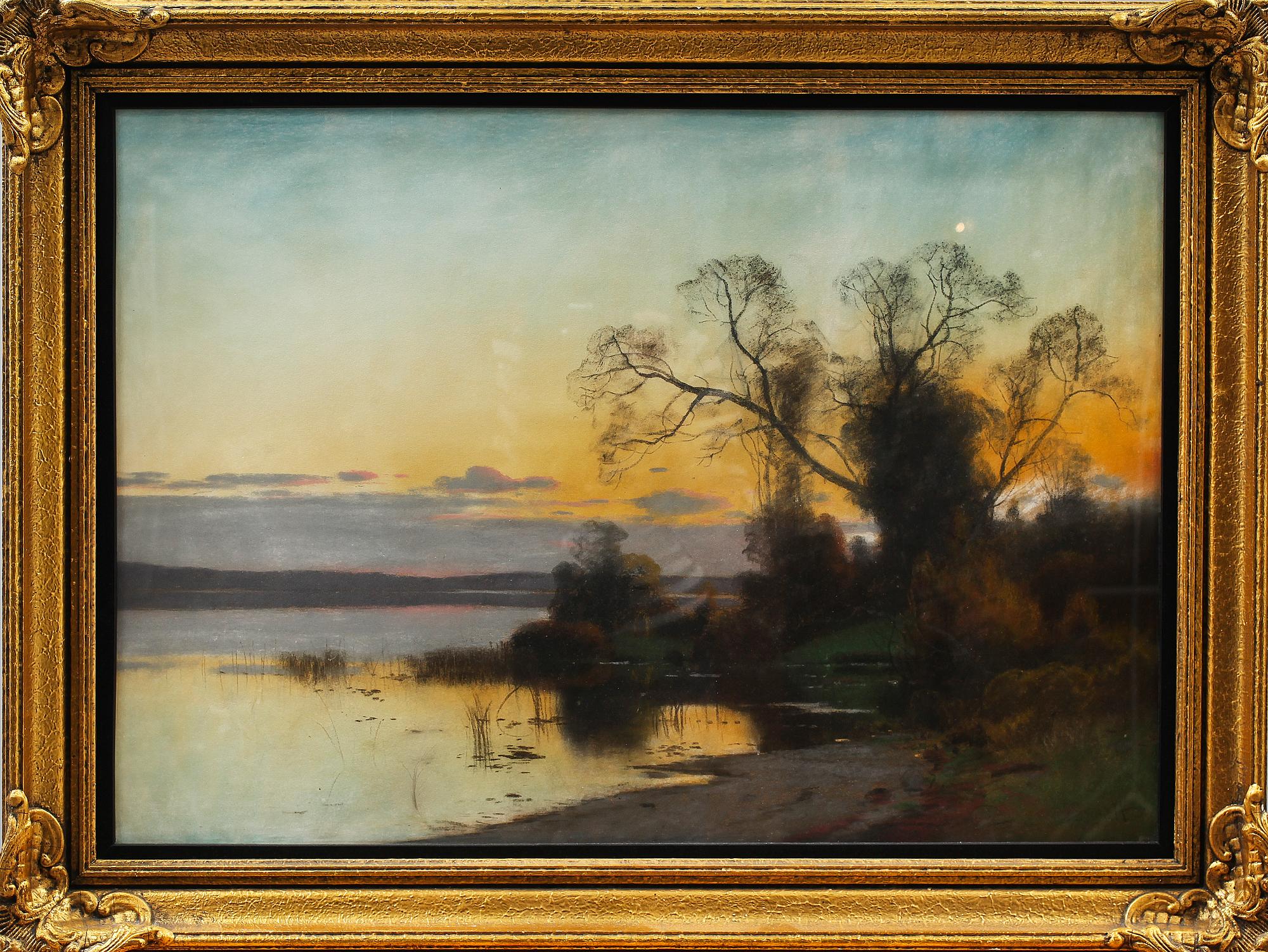 CARL BRANDT, akvarell, sign och dat 1906.