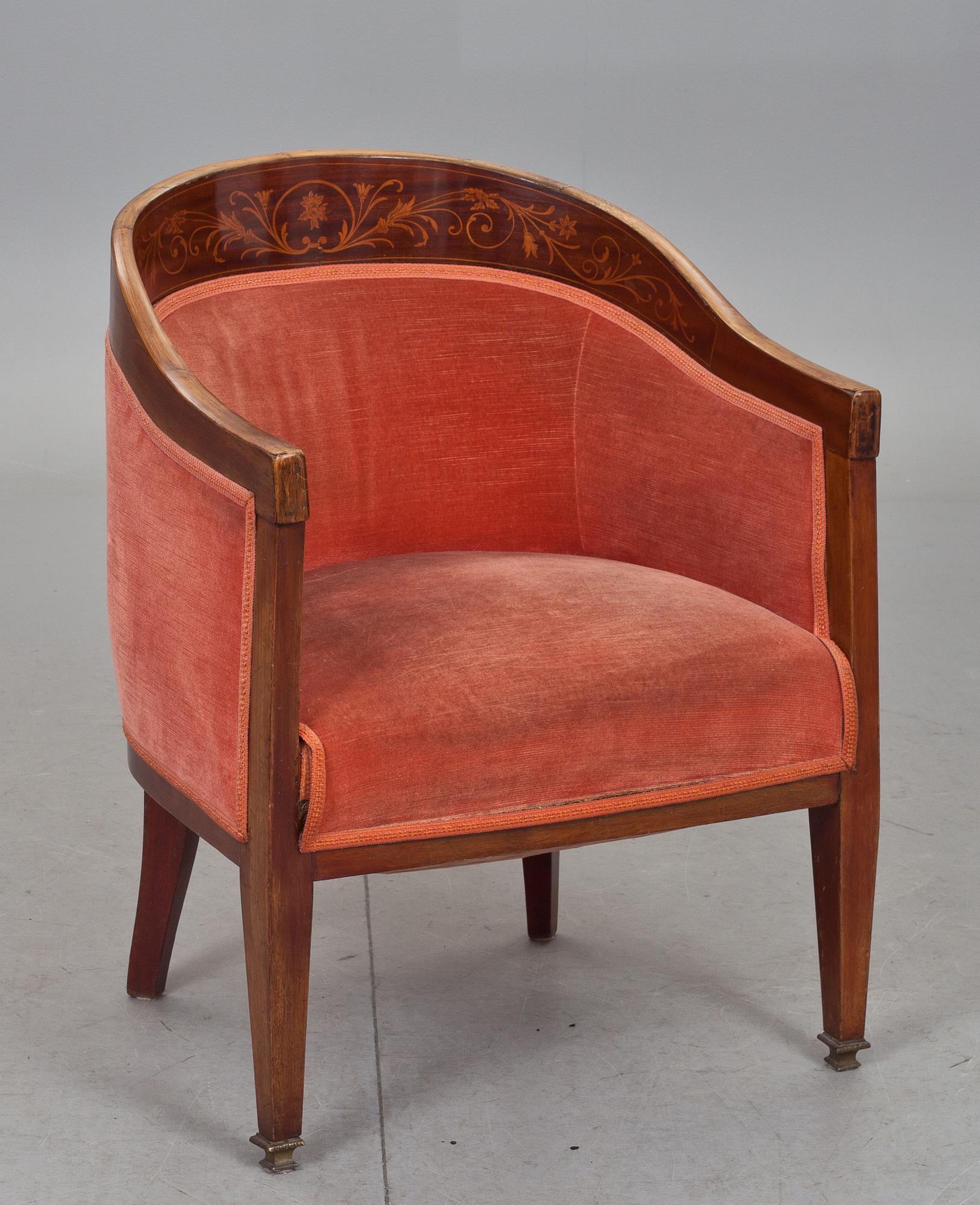 KARMSTOL, Danmark 1900-talets första hälft.