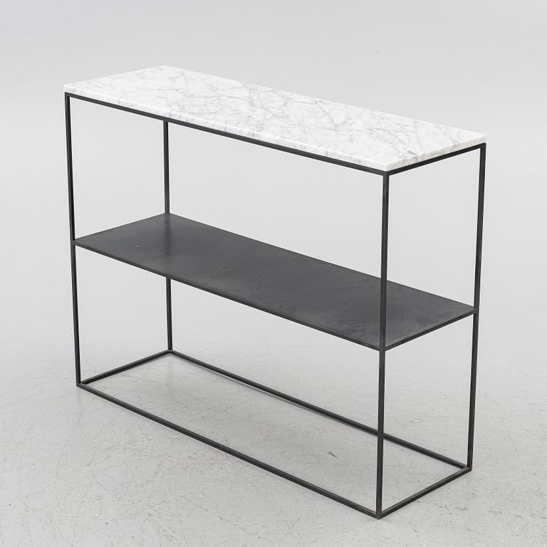 A contemporary sideboard.