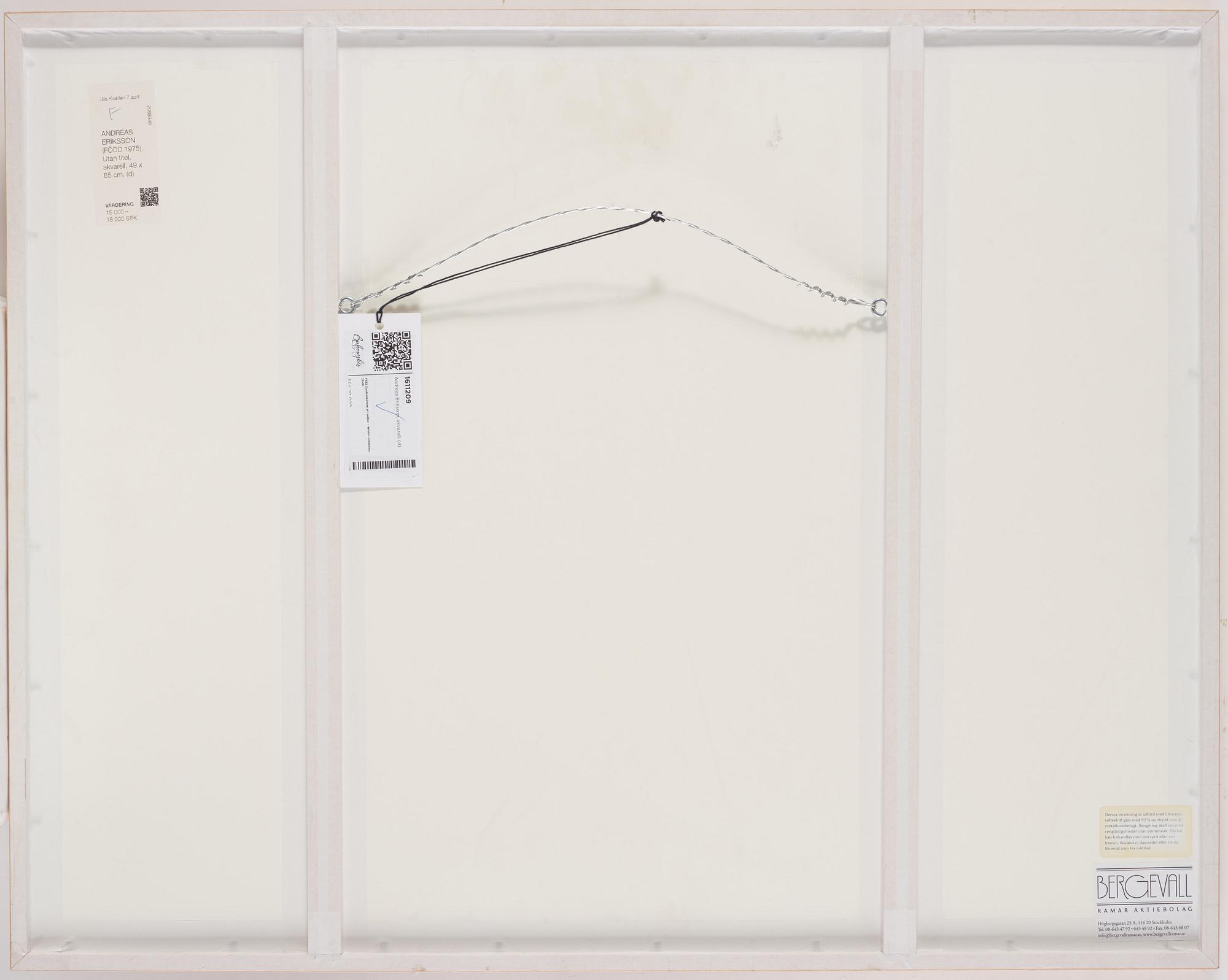 Andreas Eriksson, Untitled.