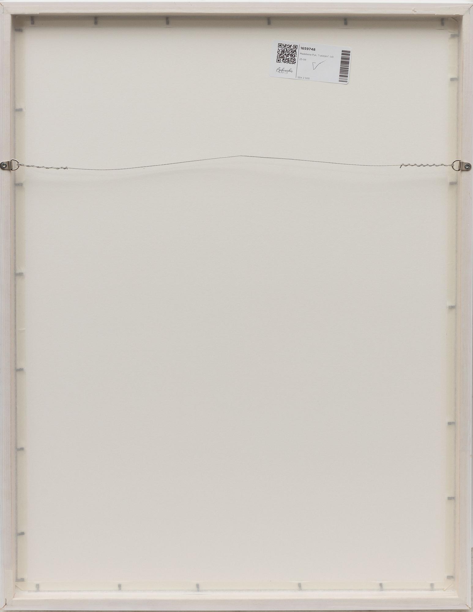 Madeleine Pyk, "I ateljén".