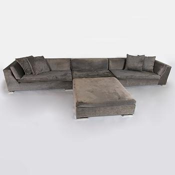 A 21st century sofa by Minotti, Italy.