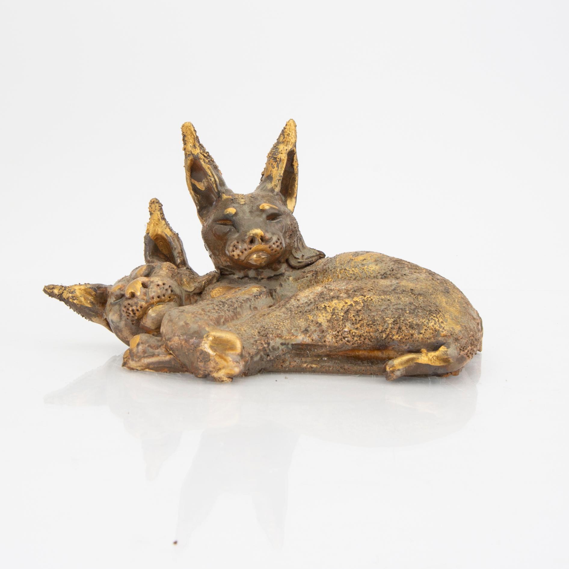 Aune Siimes, a signed Arabia sculpture.