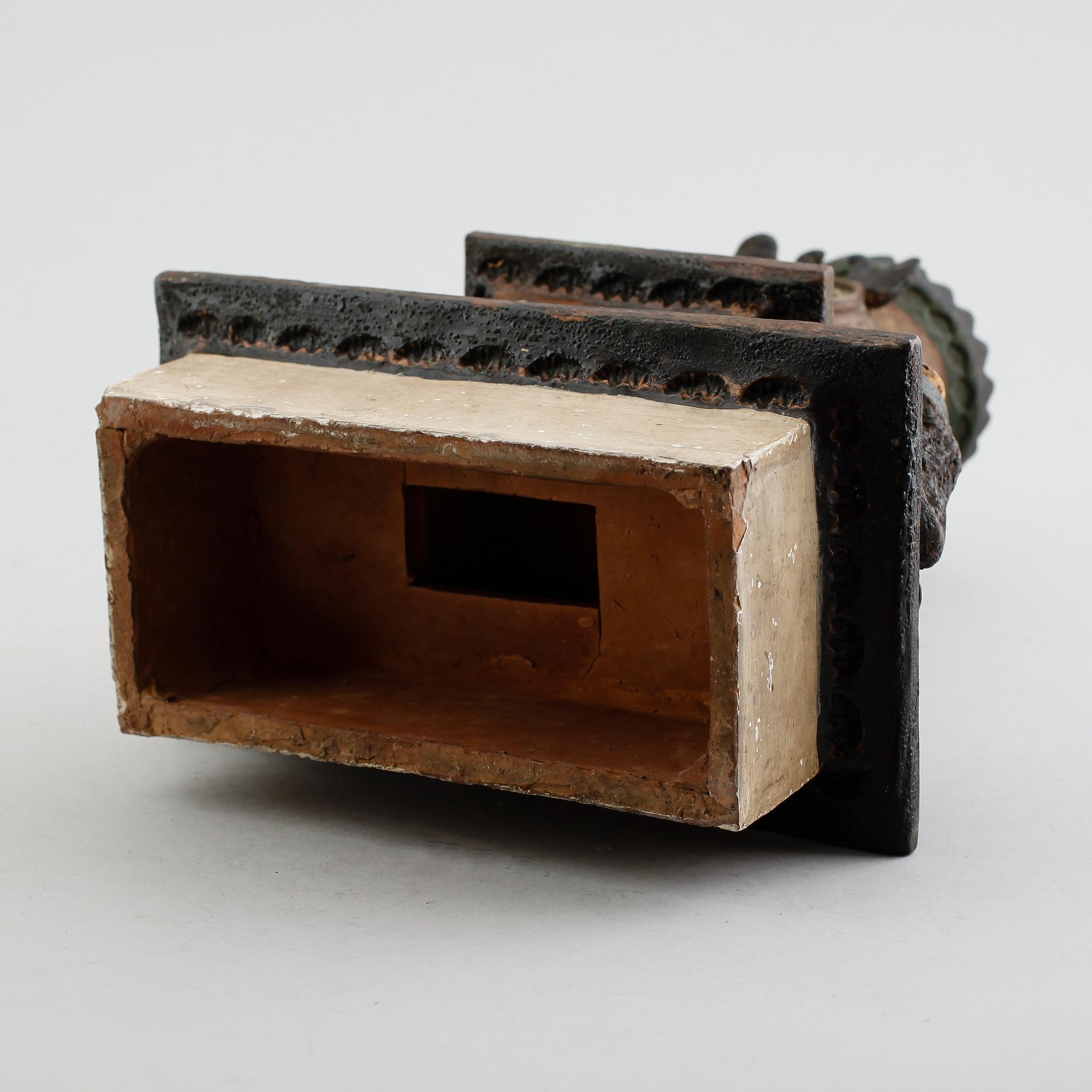 SKRIVSTÄLL, keramik, 1800-talets andra hälft.