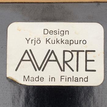 FÅTÖLJER, ett par, Yrjö Kukkapuro, Avarte, Finland.