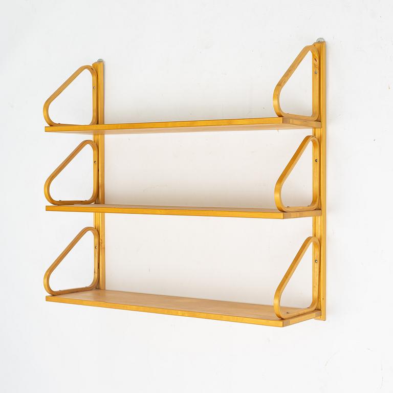 Alvar Aalto, a bookcase, Aalto Möbler Hedemora, Sweden, mid 20th Century.