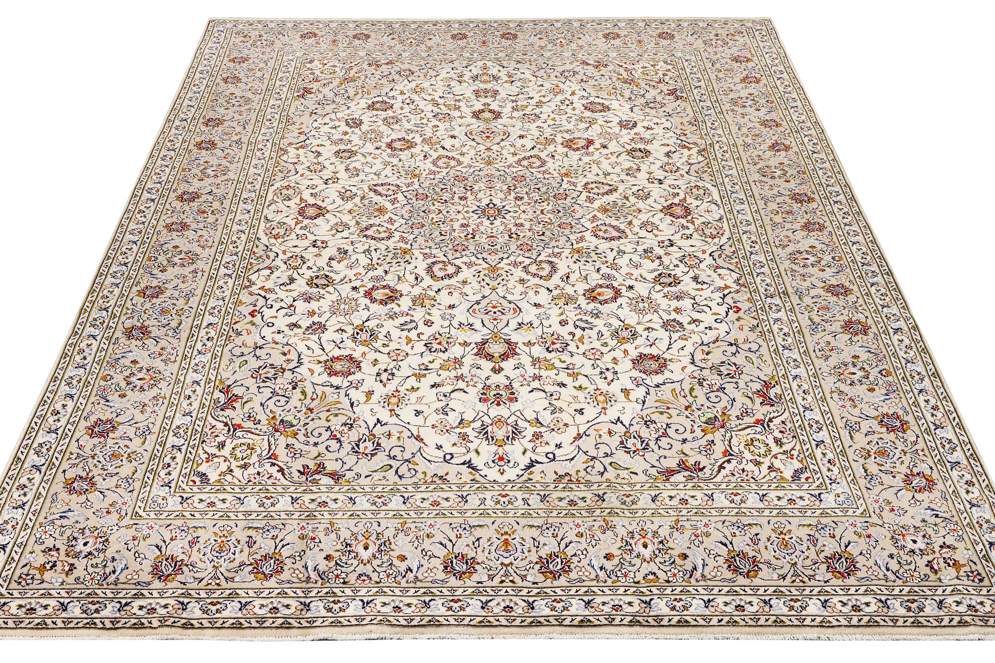 A Keshan carpet, c.. 350 x 250 cm.