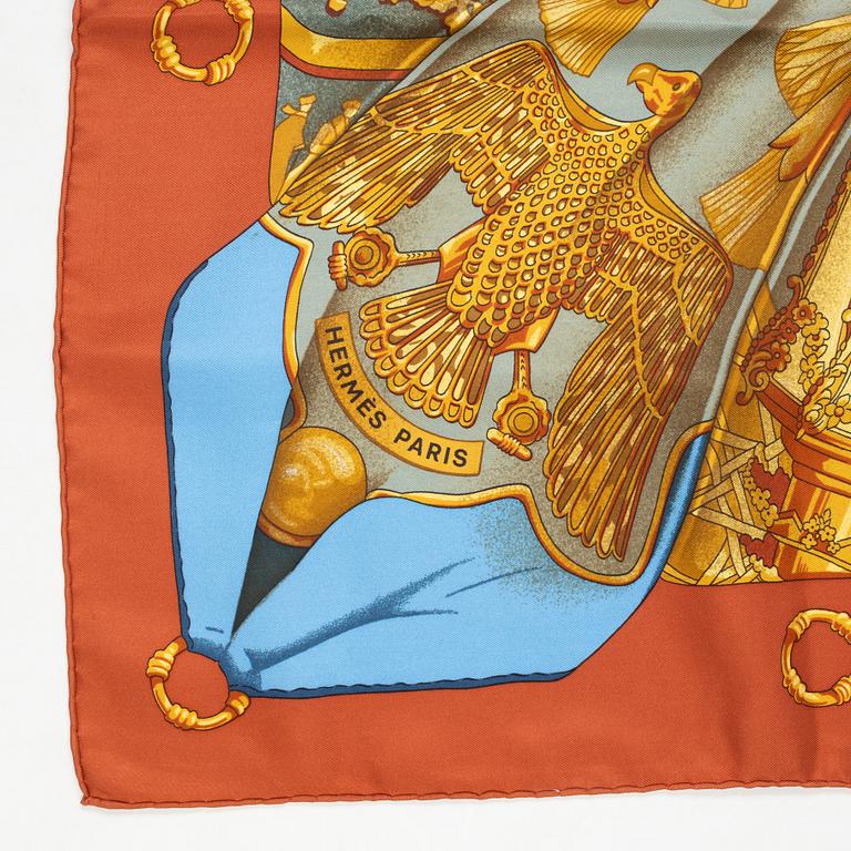 Hermès, scarf, "Soleil de soie".