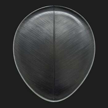 Tapio Wirkkala, A glass bowl "Lehti" (Leaf), signed Tapio Wirkkala Iittala -55.