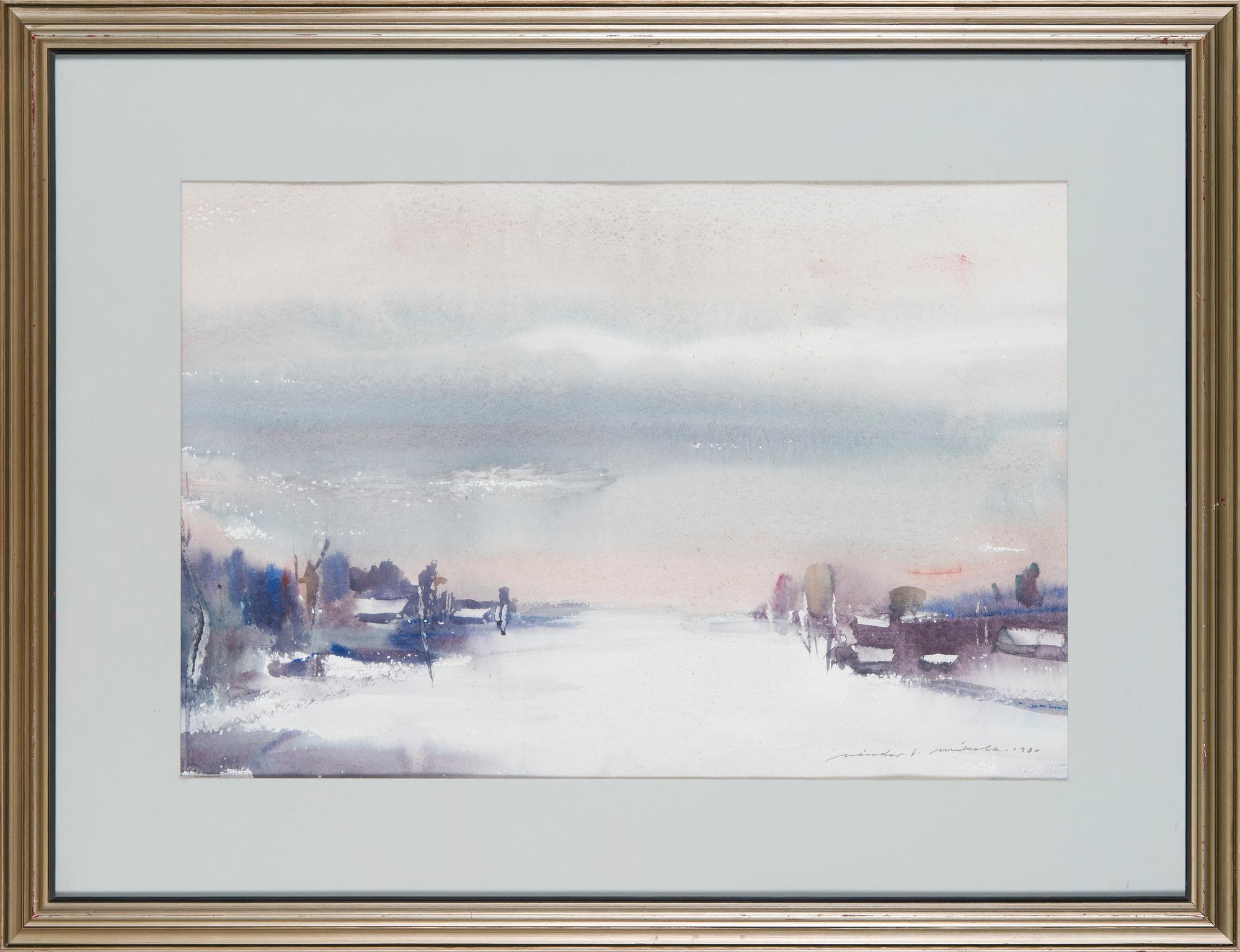 Nandor Mikola, Vinterlandskap.
