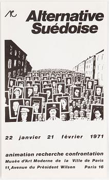 MODERNA MUSEET, 7 exhibition posters, 1960s -.