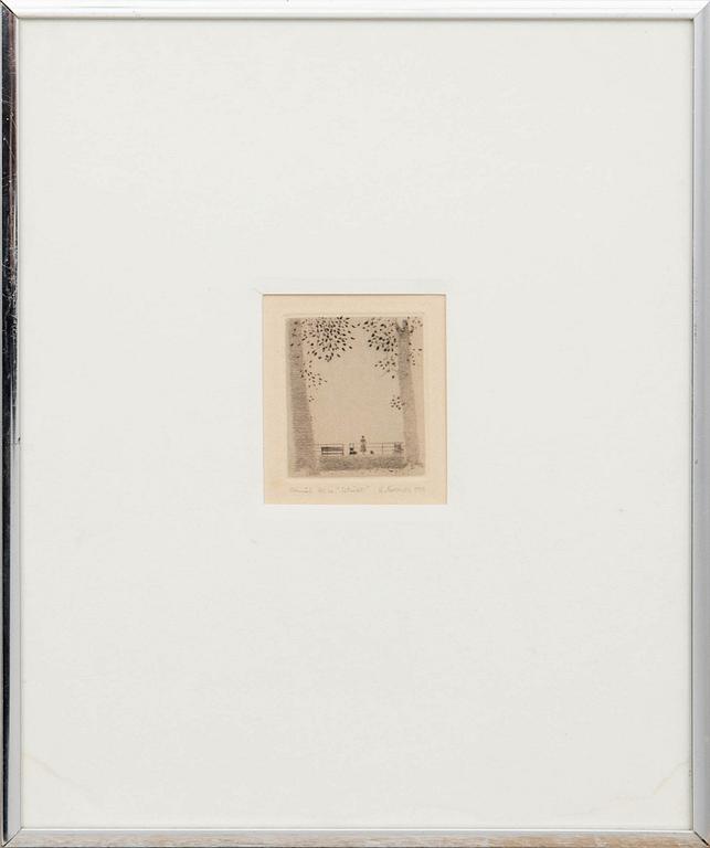 Gunnar Norrman, "Utsikt"  och "Liten sjö".