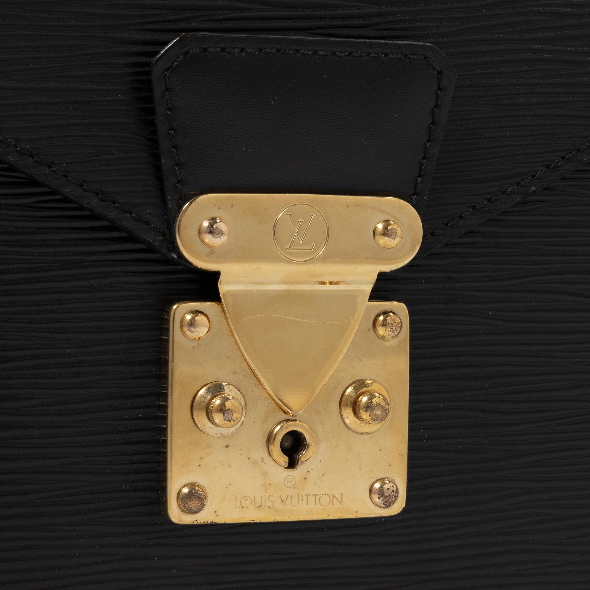 Louis Vuitton, document portfolio/laptop case, "Porte Documents Epi Senateur".