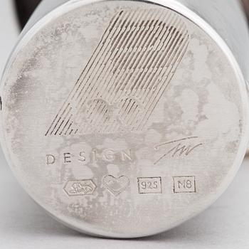 TAPIO WIRKKALA, VAS, sterling silver, "Tillväxt", stämplad TW, Kultakeskus, Tavastehus 1989.