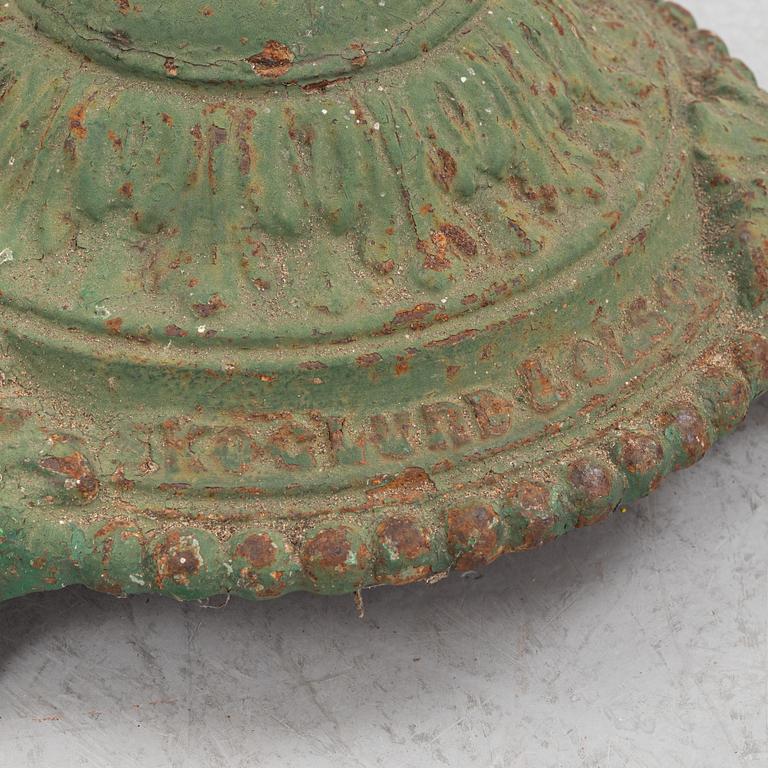 Trädgårdsbord, Skoglund & Olson, omkring år 1900.