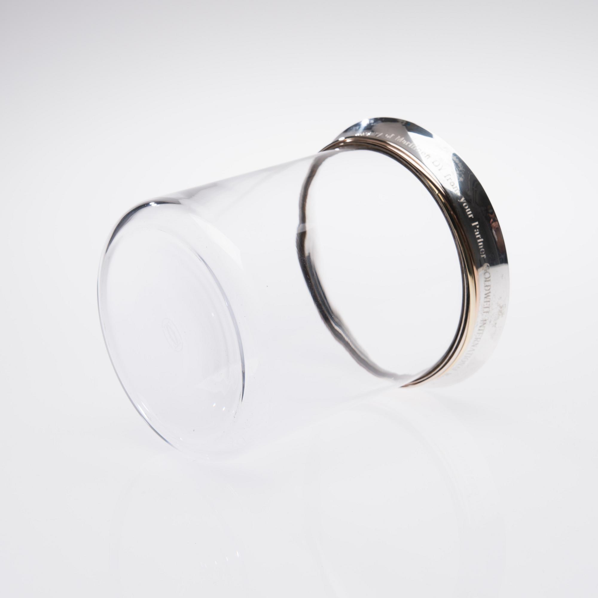 ISHINK, sterlingsilver och glas, Cartier, Paris.