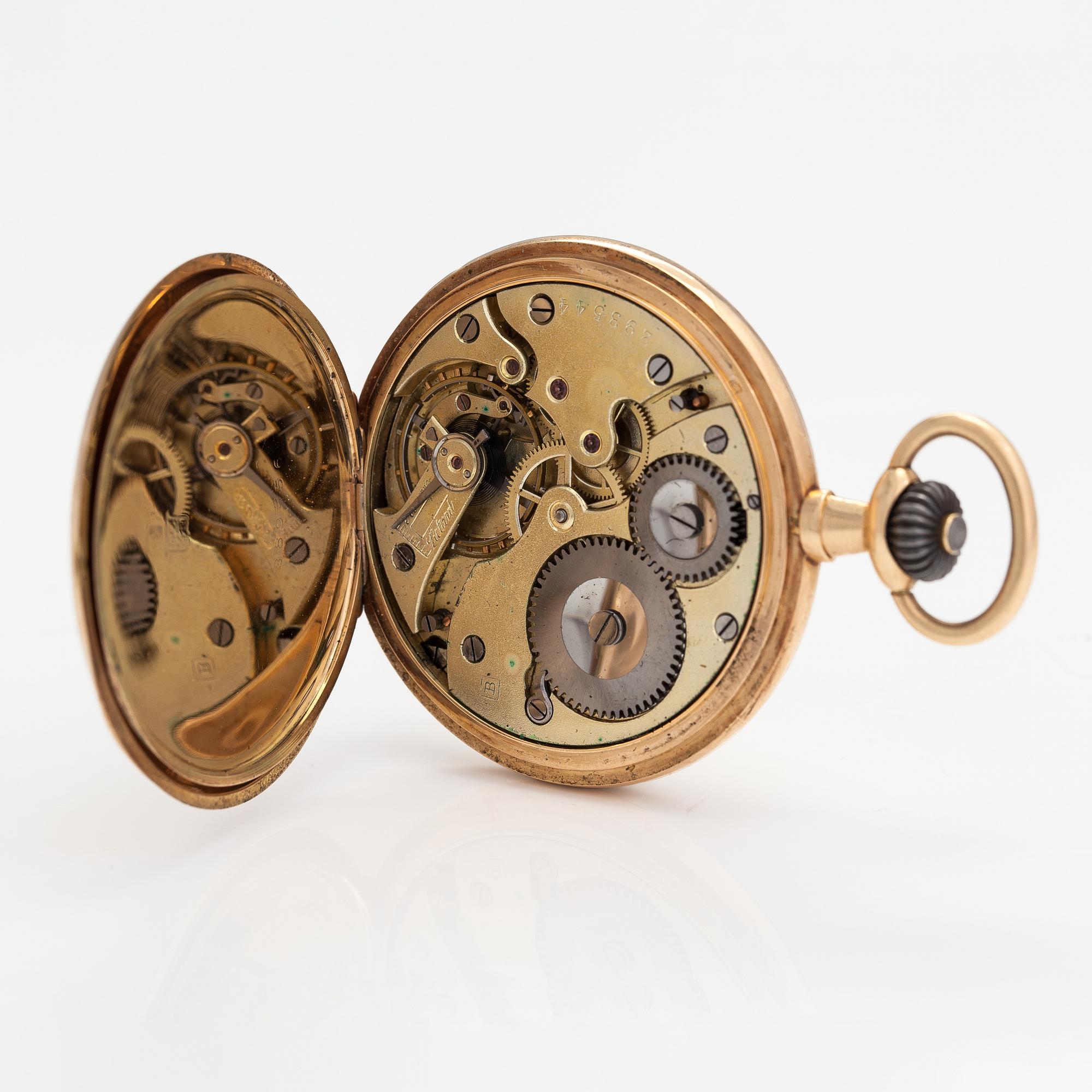 Borel fils cie pocket watch 48 mm. Bukowskis