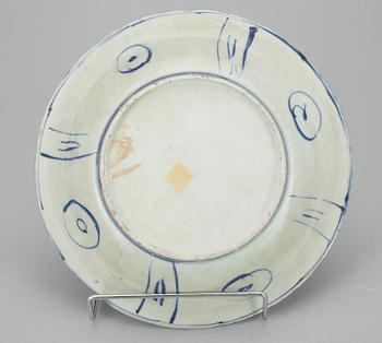 SKÅLFAT, kraakporslin, Kina, Mingdynastin, Wanli (1573-1619).
