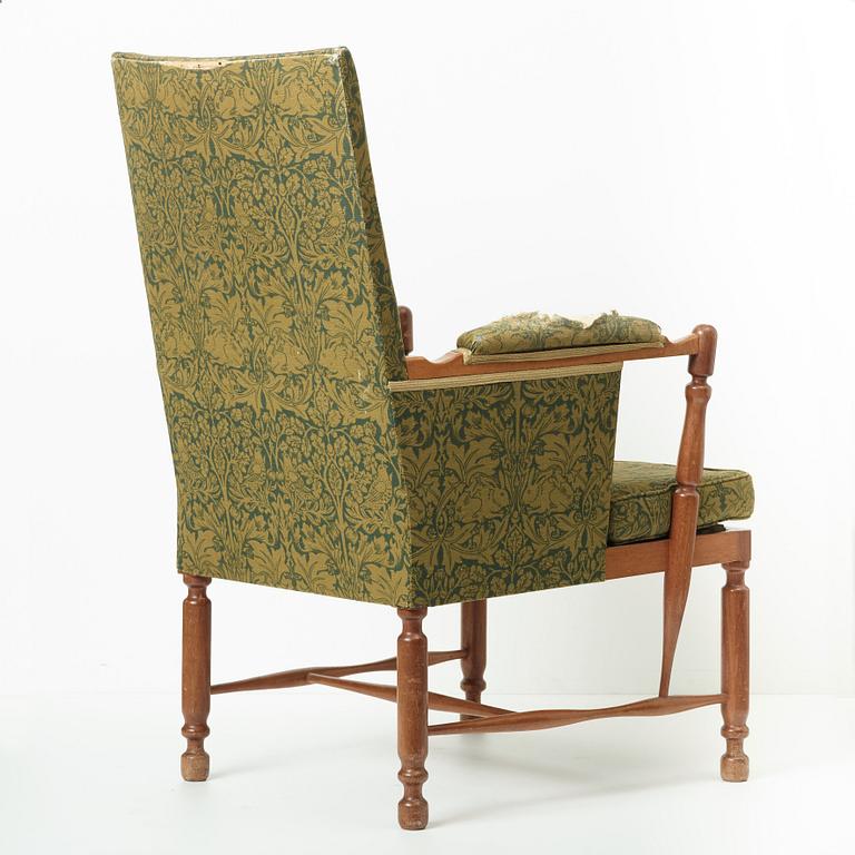 Josef Frank, a mahogany armchair, by Svenskt Tenn, Sweden, model 880.