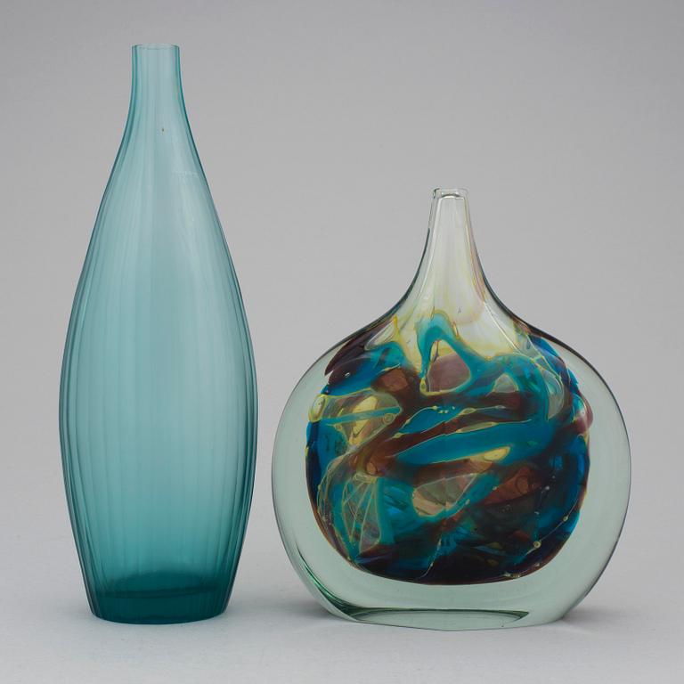 Two 1950's-60's vases presumably from Italy.