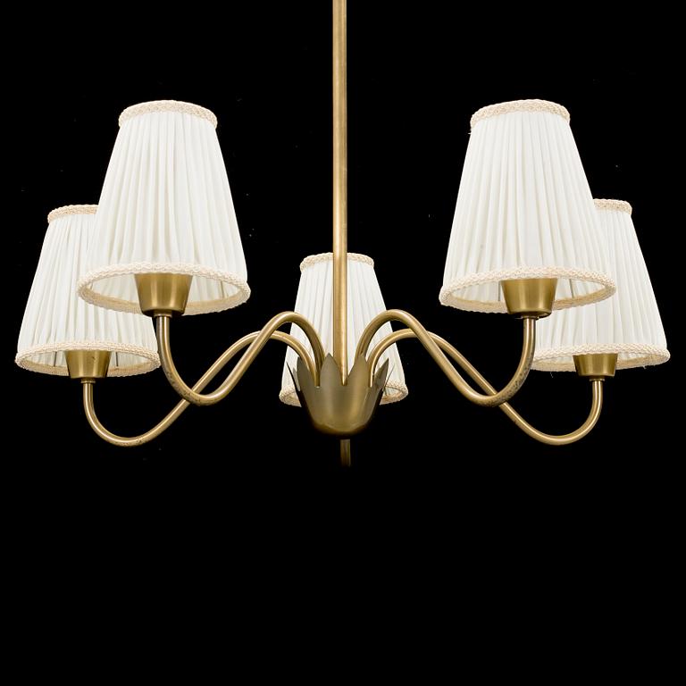a ceiling light by Hans Bergström for Atelje lyktan in the middle of the 20th century.