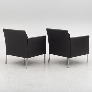 Walter Knoll, a pair of armchairs, 'Jason 391'.