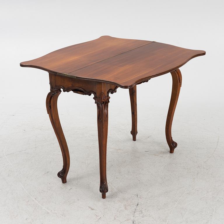 A games table, mid-19th Century.