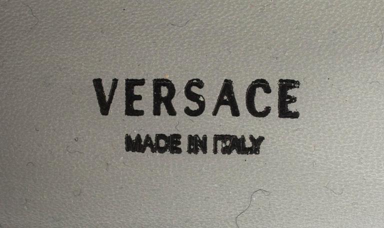 SKOR, BALLERINAS, Versace i originalkartong.