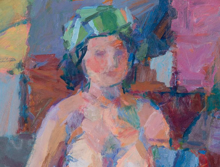 Per Stenius, Istuva alastonmalli.