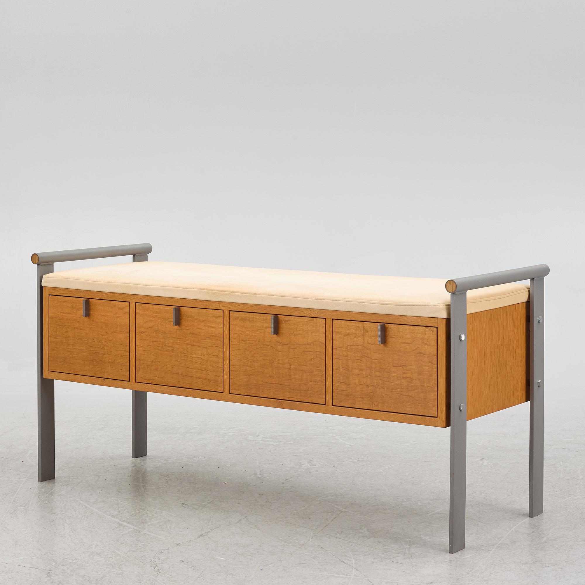 Kerstin Olby, bench, "The Barn", Olby Design, contemporary.