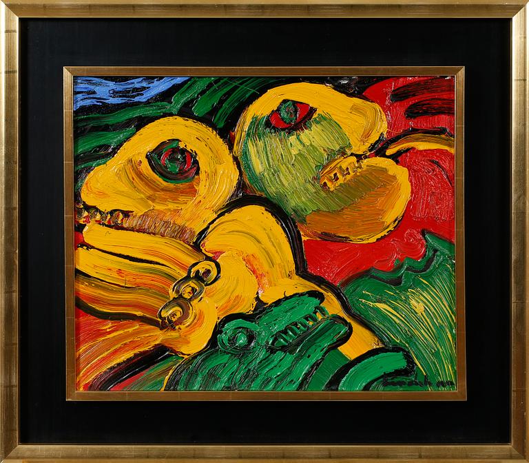 BENGT LINDSTRÖM, oil on canvas, signed Lindström.