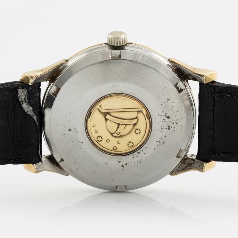 Omega, Constellation, Chronometer, "Pie-Pan", armbandsur, 34 mm.