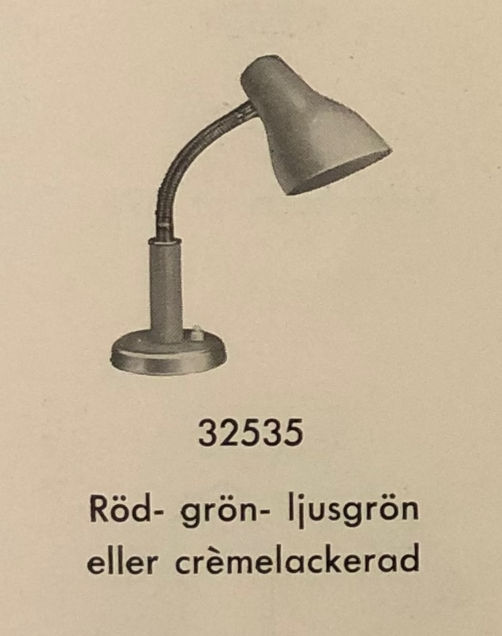 Bertil Brisborg, bordslampor, ett par, modell 32535, Nordiska Kompaniet, 1950-tal.